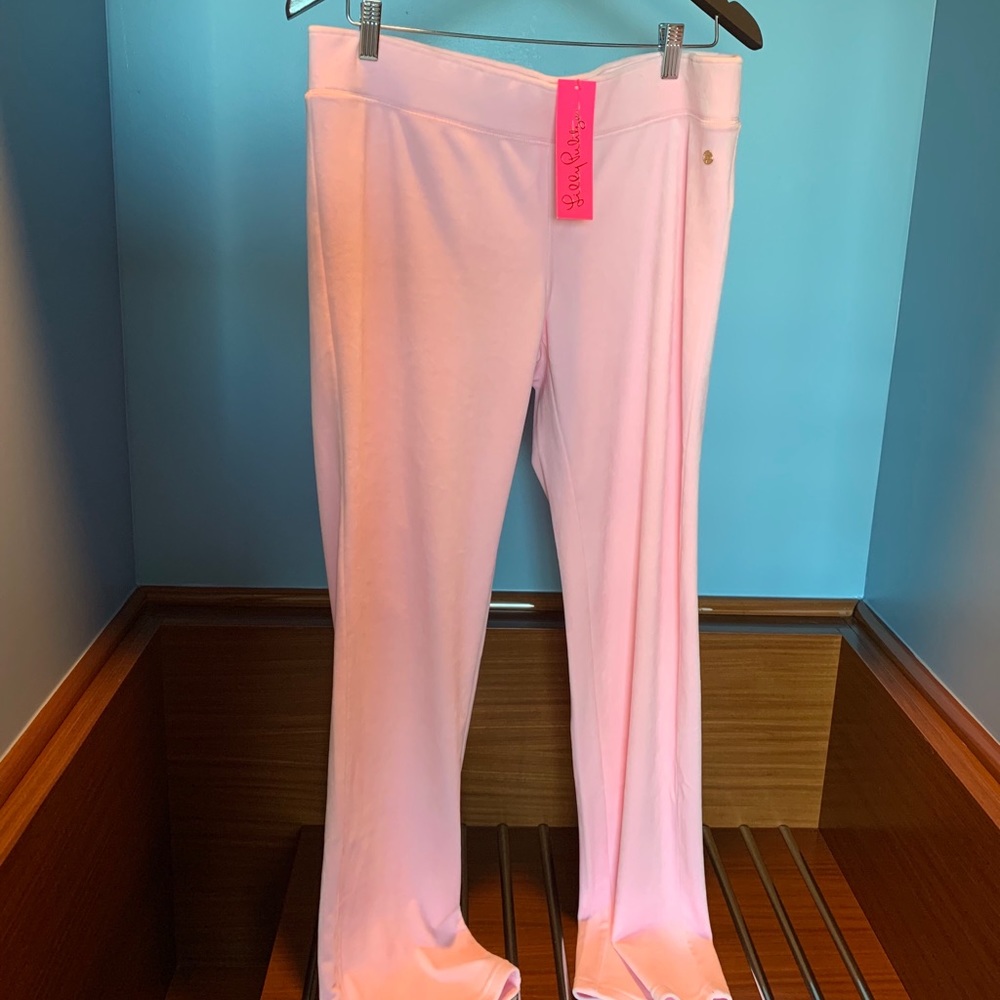 LILLY PULITZER VELOUR PANT